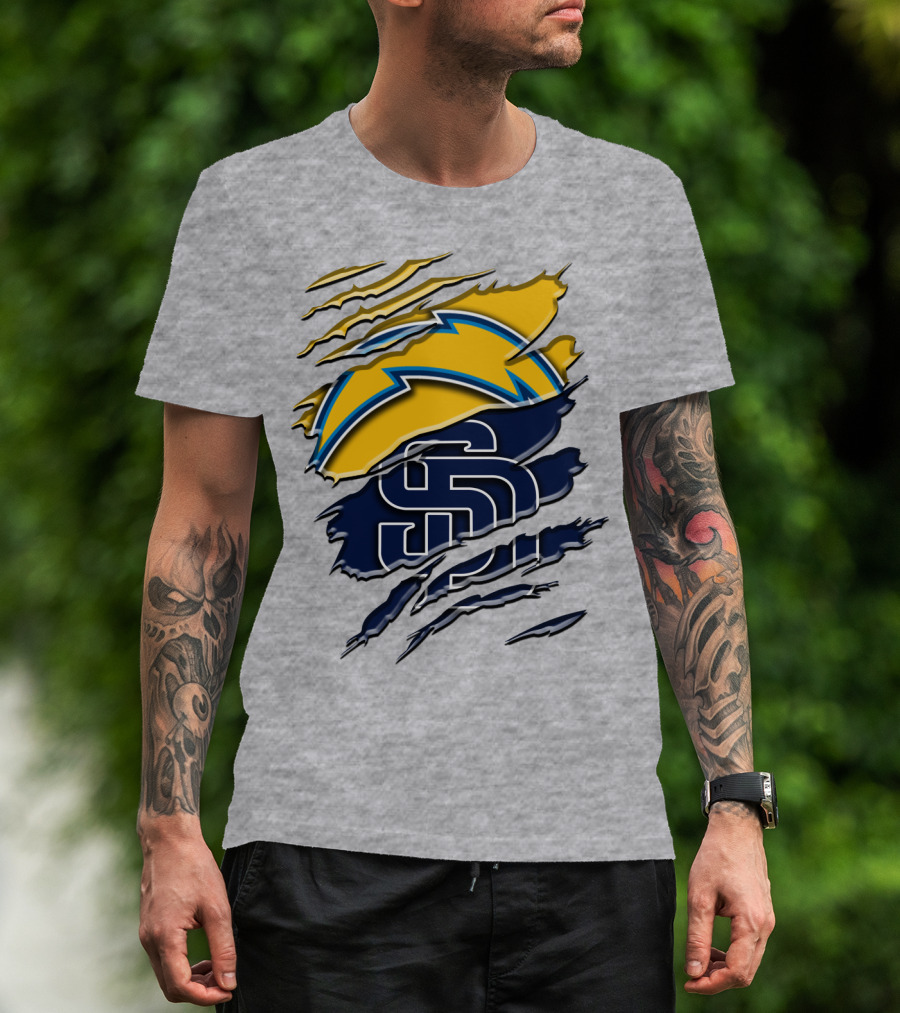 San Diego Chargers And Padres Rah 033 T-Shirt