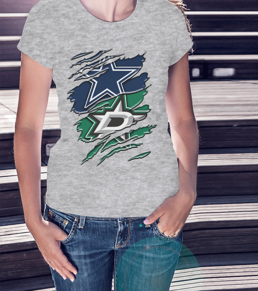 Dallas Cowboys And Dallas Stars Rah 045 T-Shirt