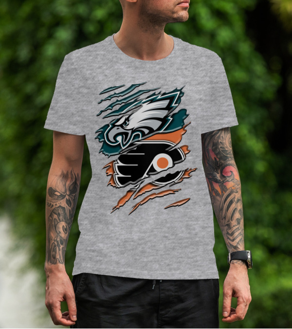 Philadelphia Eagles Flyers Rah 056 T-Shirt