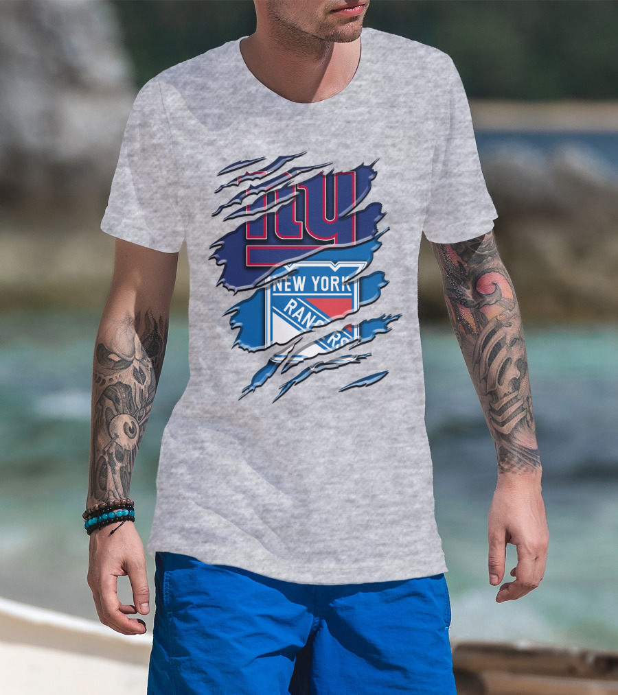 New York Giants New York Rangers Rah 065 T-Shirt