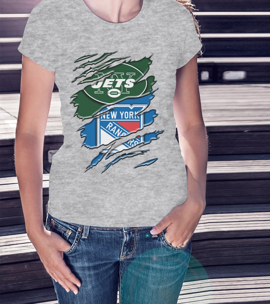 New York Jets Rangers Combination T-Shirt