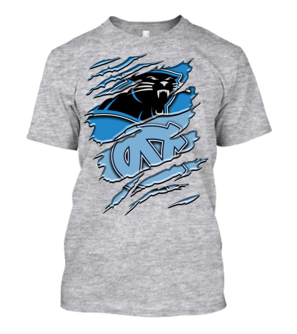 Carolina Panthers North Carolina Tar Heels Rah 087 T-Shirt