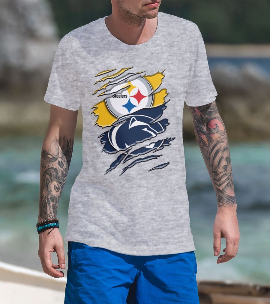 Steelers Penn State Nittany Lions Rah 112 T-Shirt