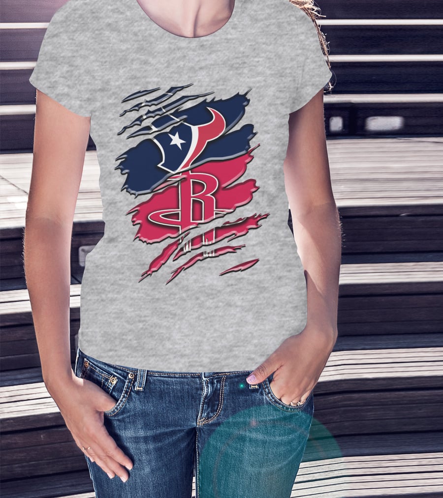 Houston Texans Rockets Rah 118 T-Shirt