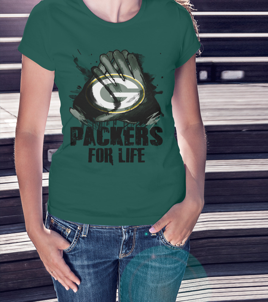 Green Bay Packers For Life T-Shirt