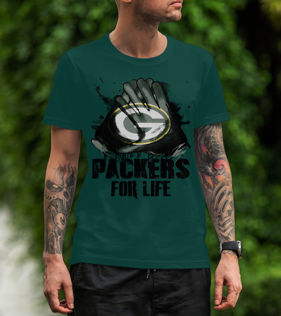 Green Bay Packers For Life T-Shirt
