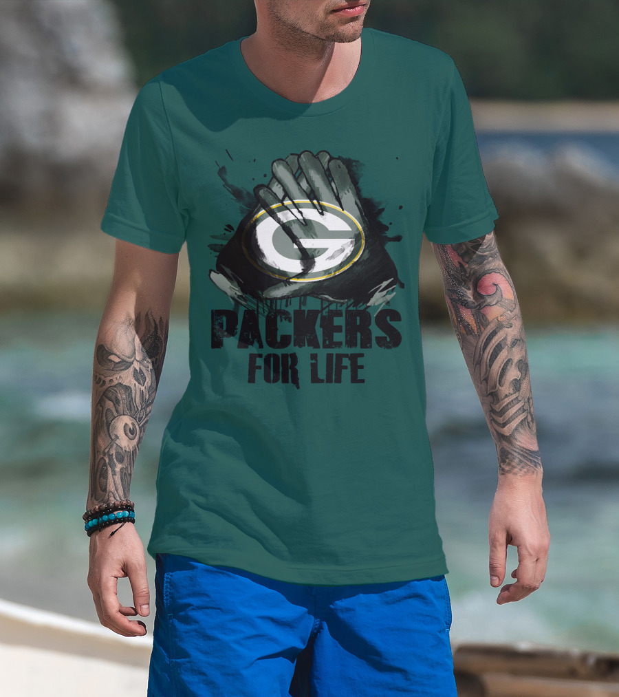Green Bay Packers For Life T-Shirt