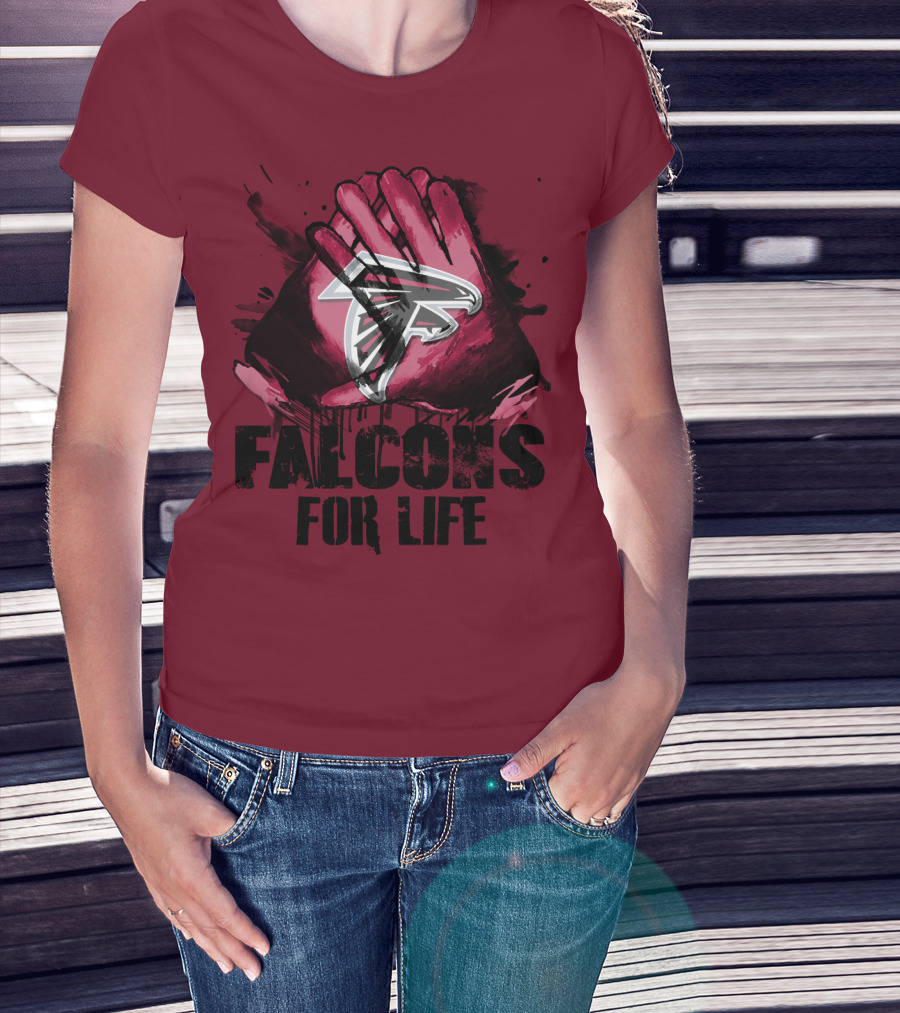 Atlanta Falcons For Life T-Shirt