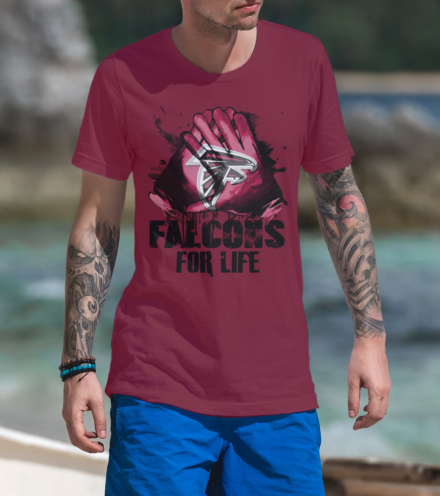 Atlanta Falcons For Life T-Shirt