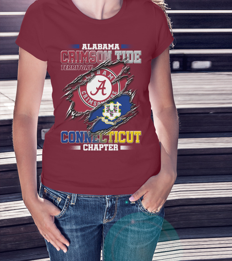 Alabama Crimson Tide Territory Connecticut Chapter T-Shirt