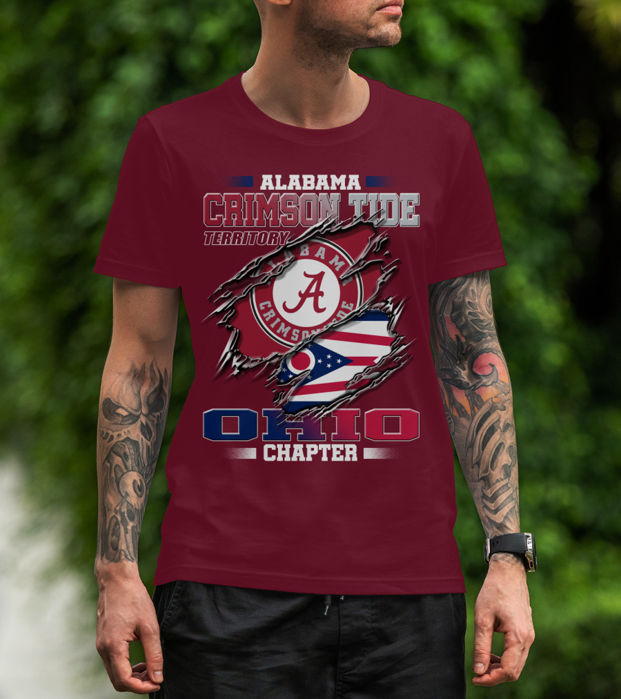 Alabama Crimson Tide Territory Ohio Chapter T-Shirt