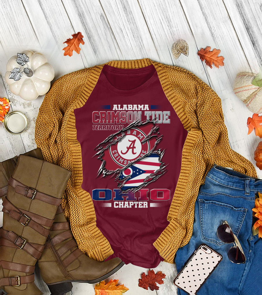 Alabama Crimson Tide Territory Ohio Chapter T-Shirt