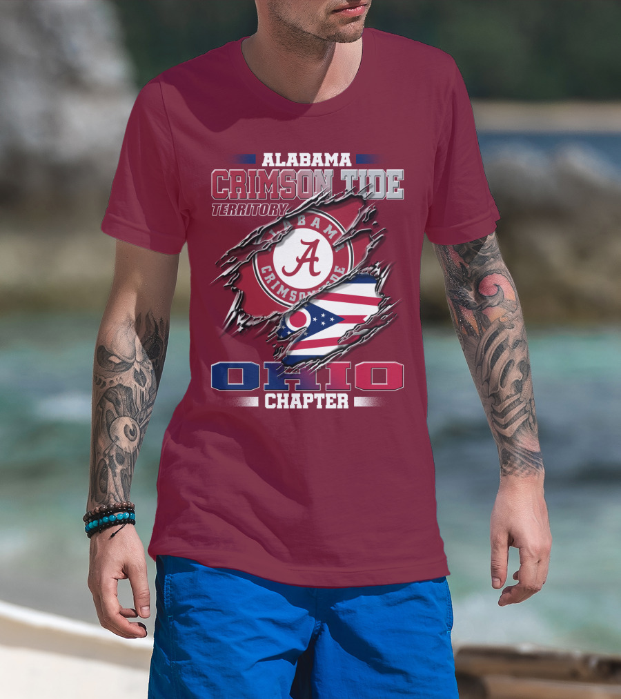 Alabama Crimson Tide Territory Ohio Chapter T-Shirt