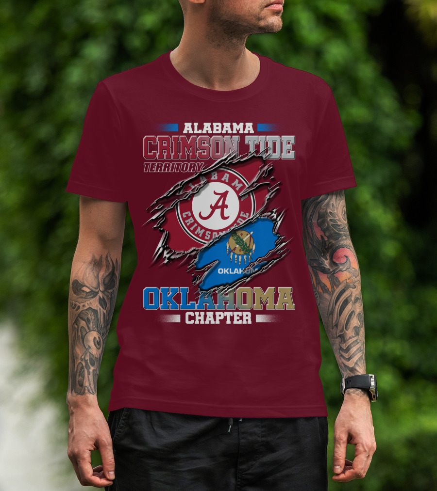 Alabama Crimson Tide Territory Oklahoma Chapter T-Shirt