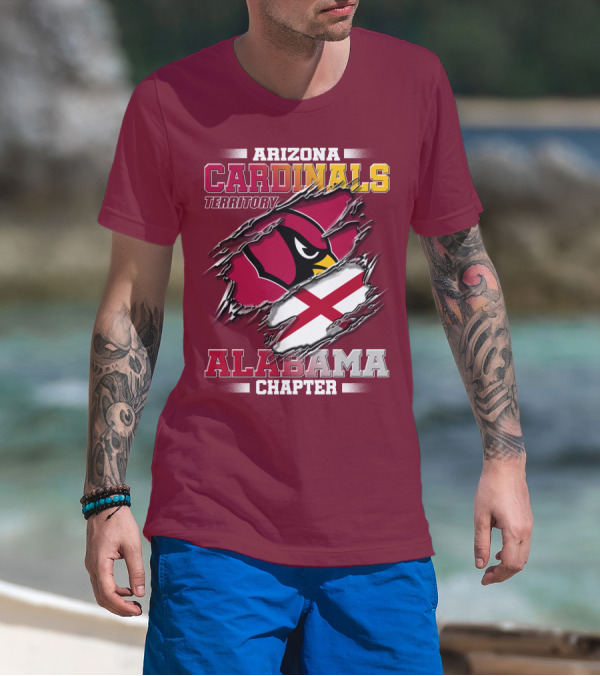 Arizona Cardinals Territory Alabama Chapter T-Shirt