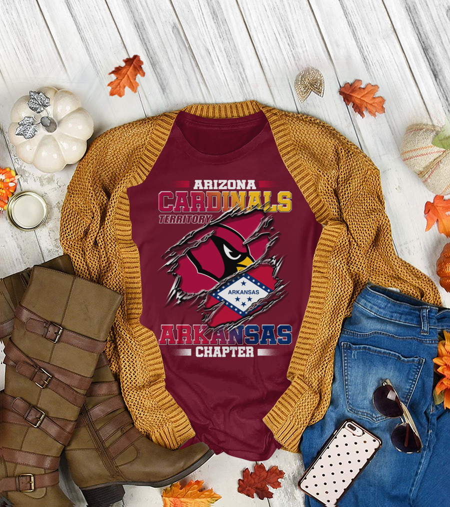 Arizona Cardinals Territory Arkansas Chapter T-Shirt