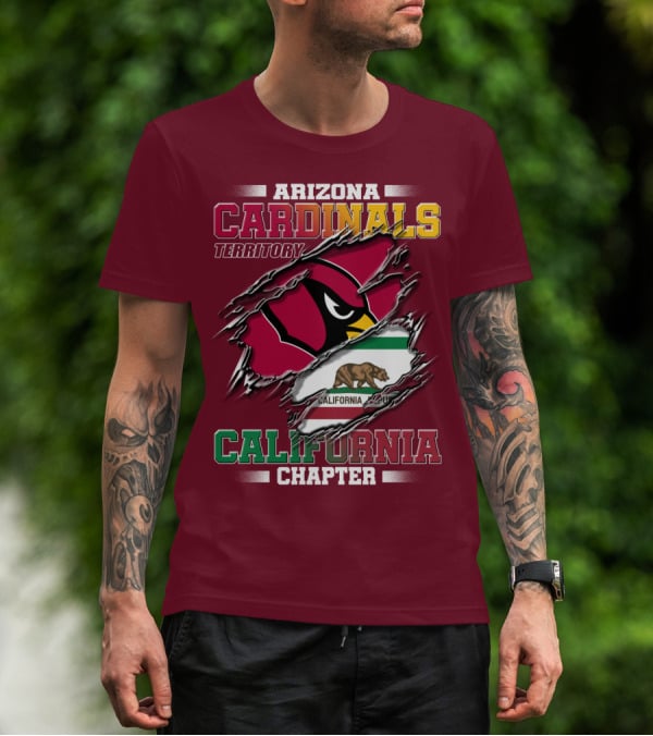Arizona Cardinals Territory California Chapter T-Shirt