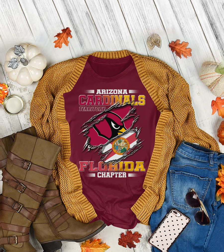 Arizona Cardinals Territory Florida Chapter T-Shirt