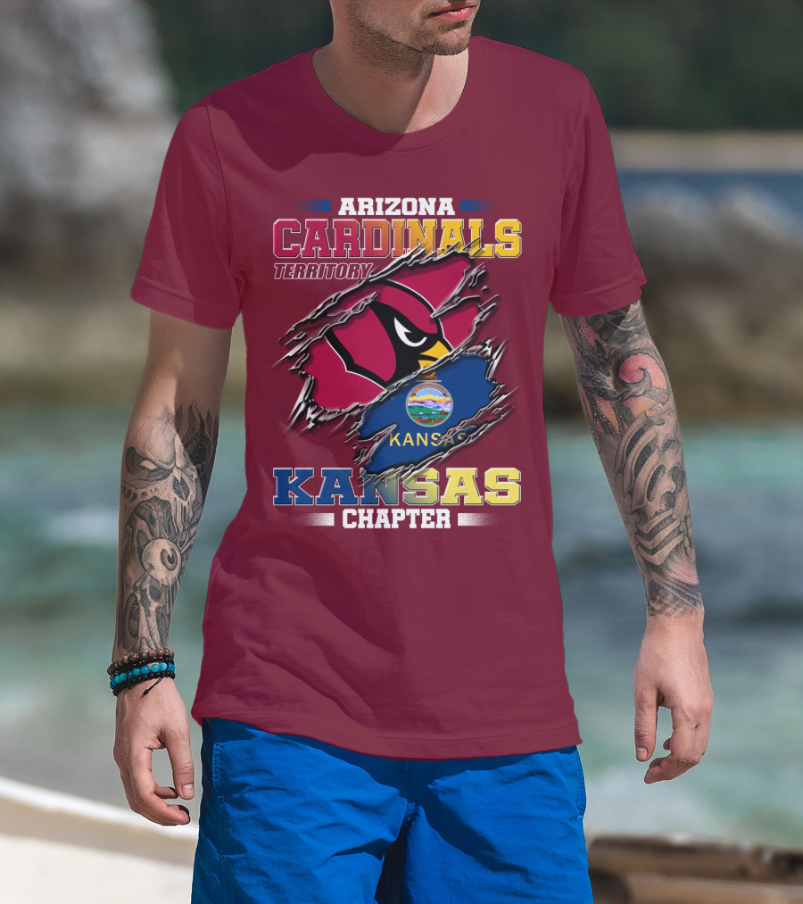Arizona Cardinals Territory Kansas Chapter T-Shirt