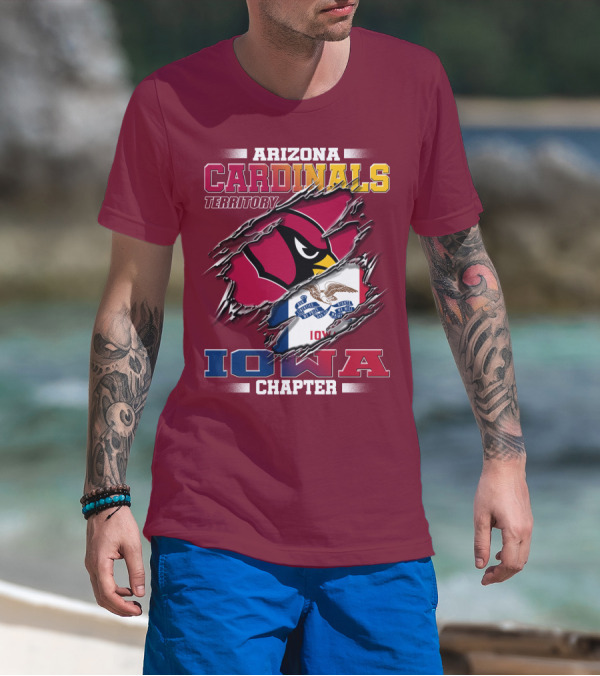 Arizona Cardinals Territory Iowa Chapter T-Shirt