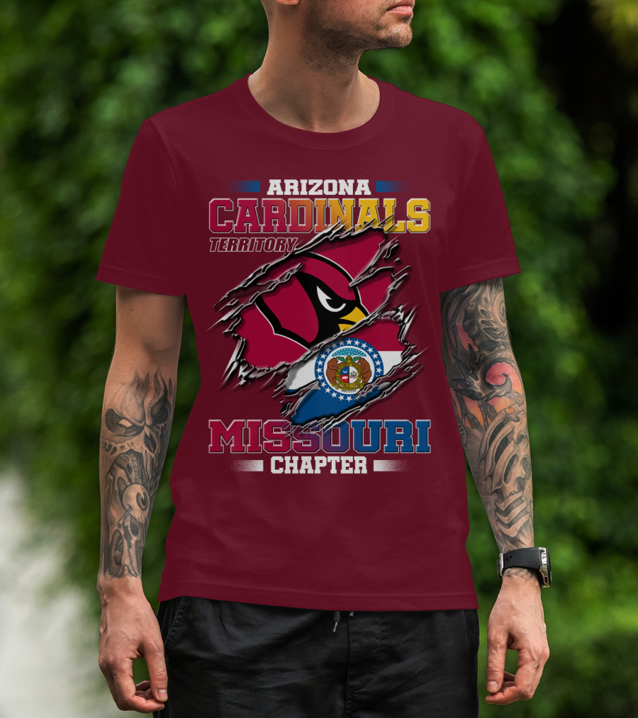 Arizona Cardinals Territory Missouri Chapter T-Shirt