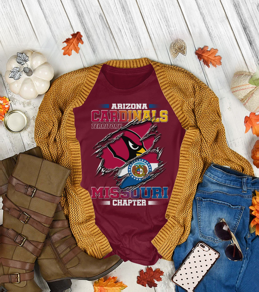 Arizona Cardinals Territory Missouri Chapter T-Shirt