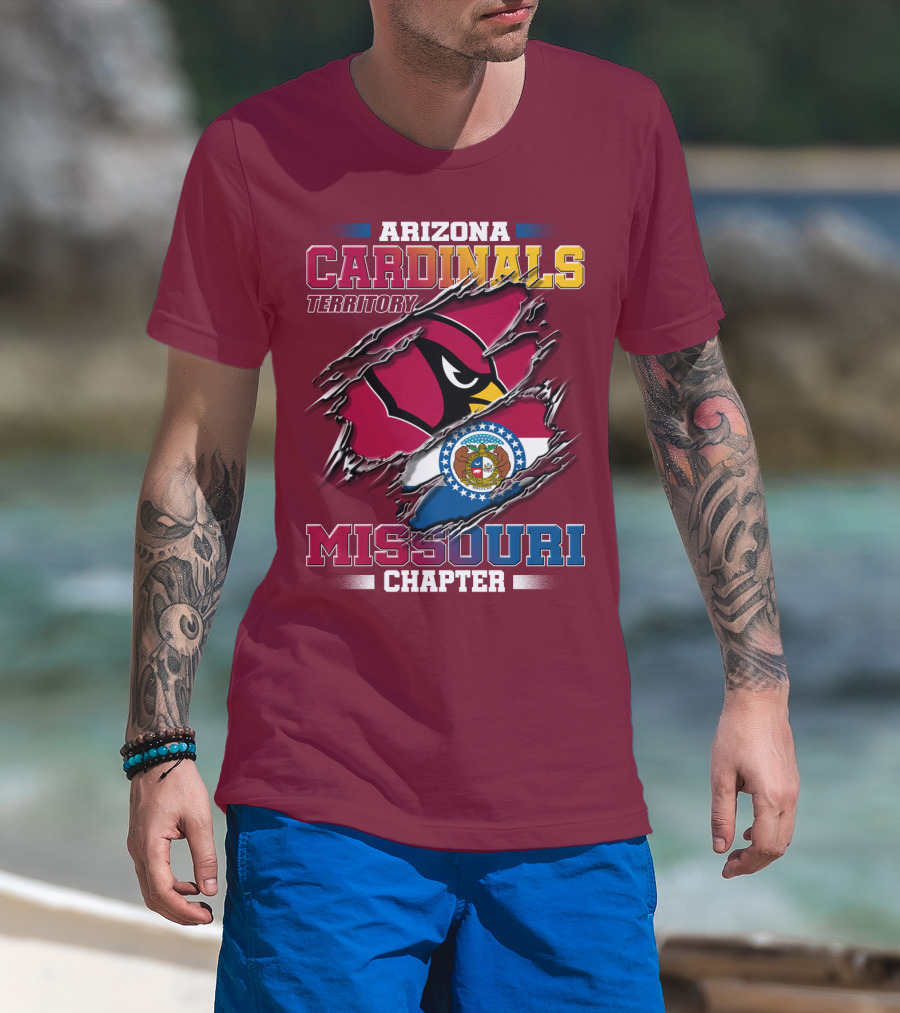 Arizona Cardinals Territory Missouri Chapter T-Shirt