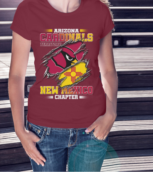 Arizona Cardinals Territory New Mexico Chapter T-Shirt