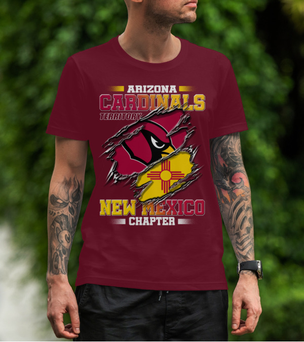 Arizona Cardinals Territory New Mexico Chapter T-Shirt