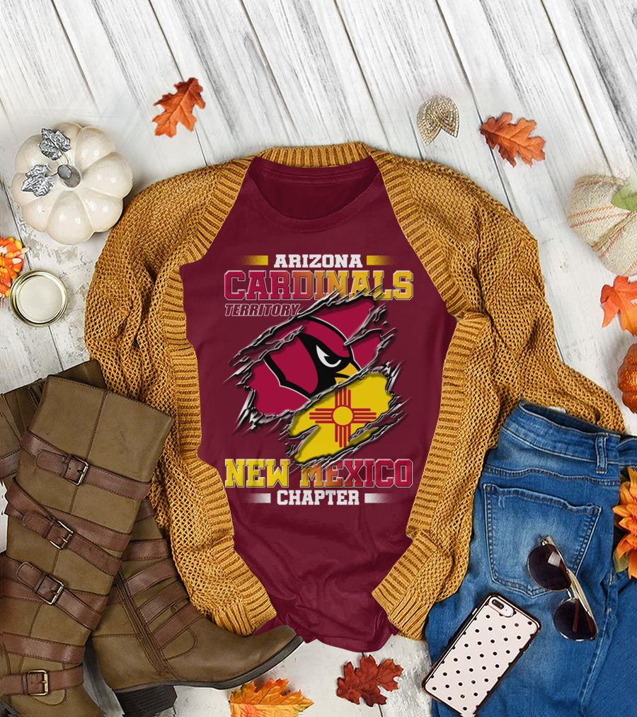 Arizona Cardinals Territory New Mexico Chapter T-Shirt