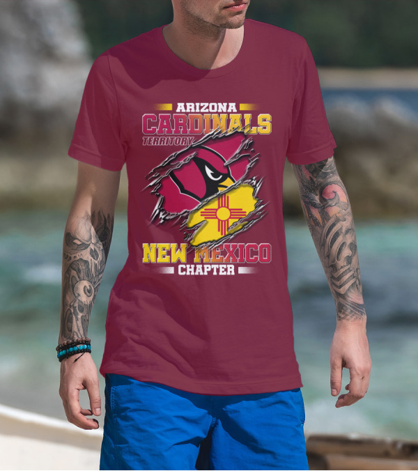 Arizona Cardinals Territory New Mexico Chapter T-Shirt