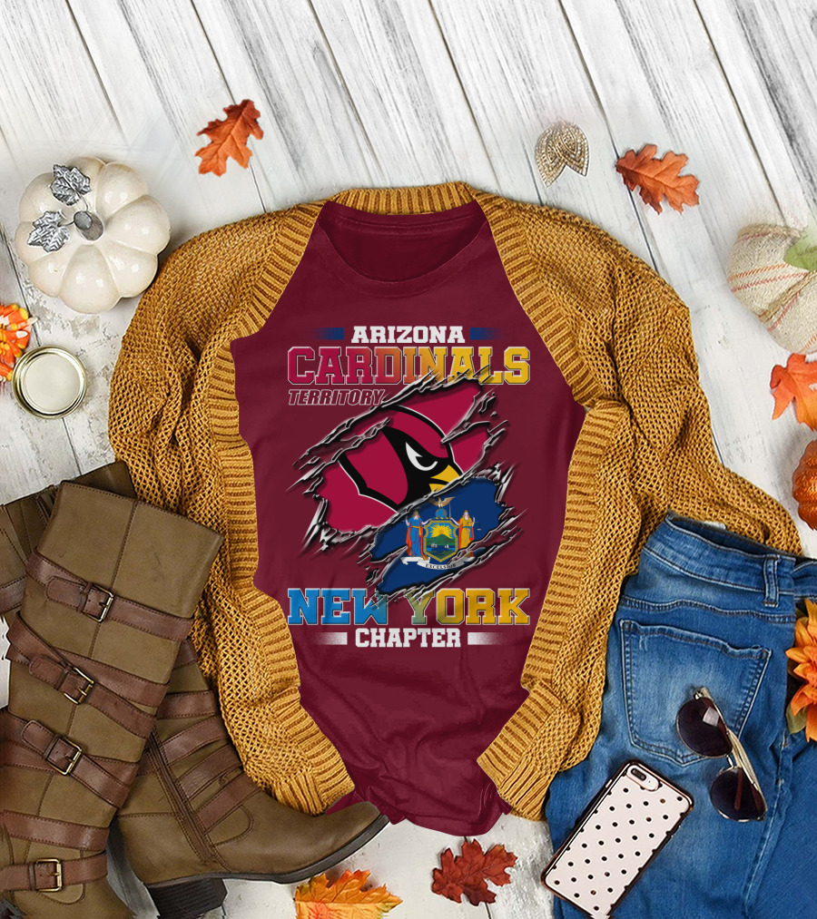 Arizona Cardinals Territory New York Chapter T-Shirt