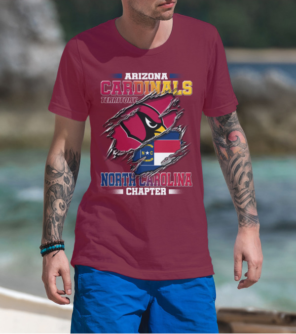 Arizona Cardinals Territory North Carolina Chapter T-Shirt