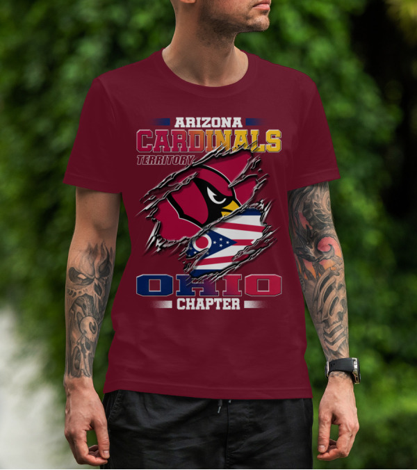 Arizona Cardinals Territory Ohio Chapter T-Shirt
