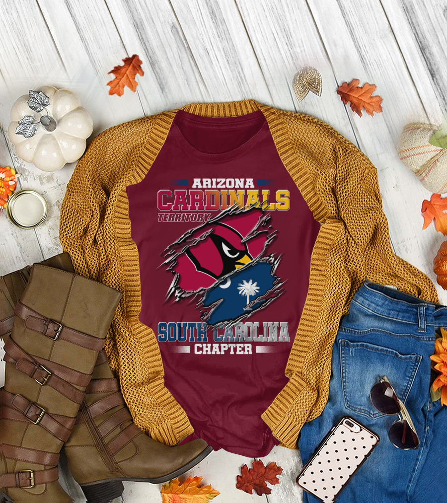ARIZONA CARDINALS TERRITORY SOUTH CAROLINA CHAPTER T-Shirt