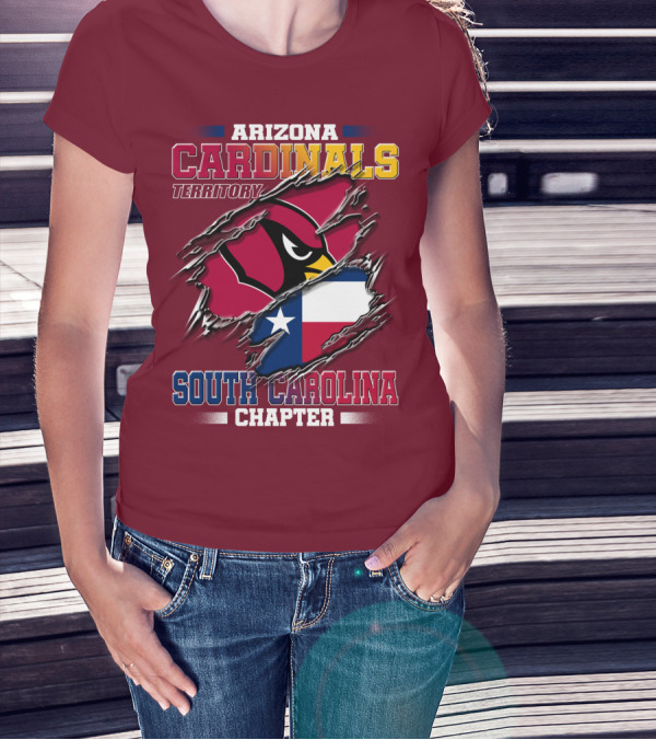 Arizona Cardinals Territory South Carolina Chapter T-Shirt