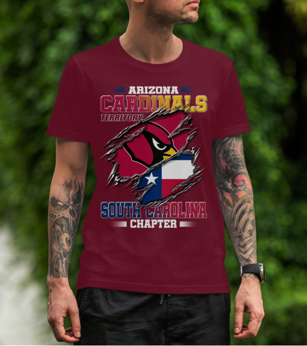 Arizona Cardinals Territory South Carolina Chapter T-Shirt