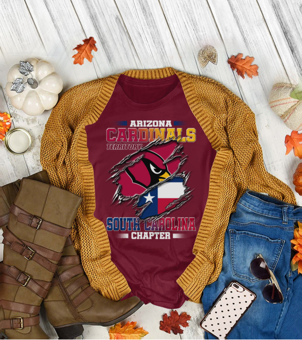 Arizona Cardinals Territory South Carolina Chapter T-Shirt