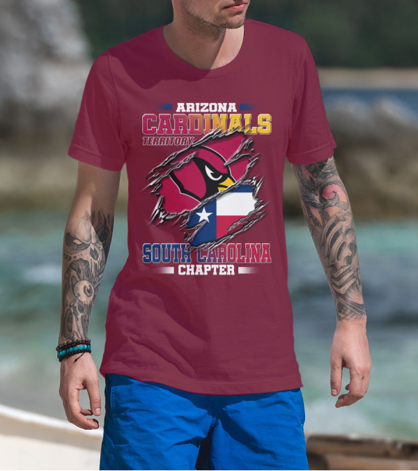 Arizona Cardinals Territory South Carolina Chapter T-Shirt