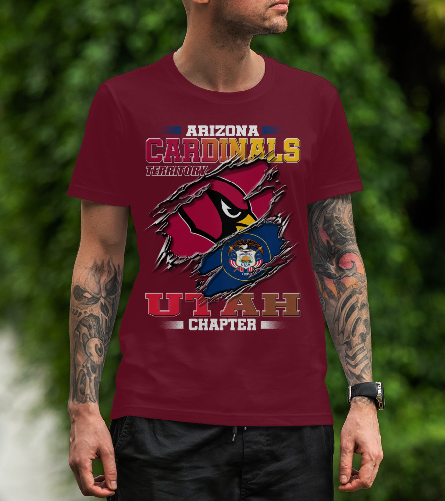 Arizona Cardinals Territory Utah Chapter T-Shirt