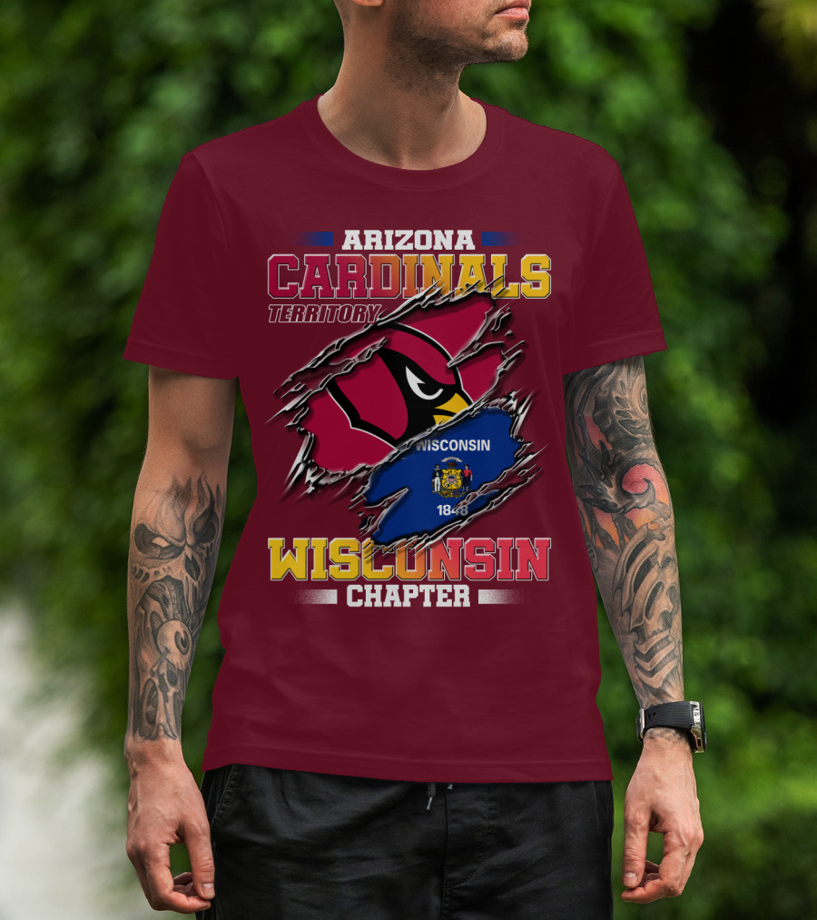 Arizona Cardinals Territory Wisconsin Chapter T-Shirt