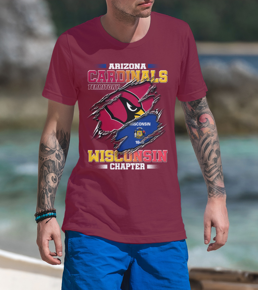 Arizona Cardinals Territory Wisconsin Chapter T-Shirt