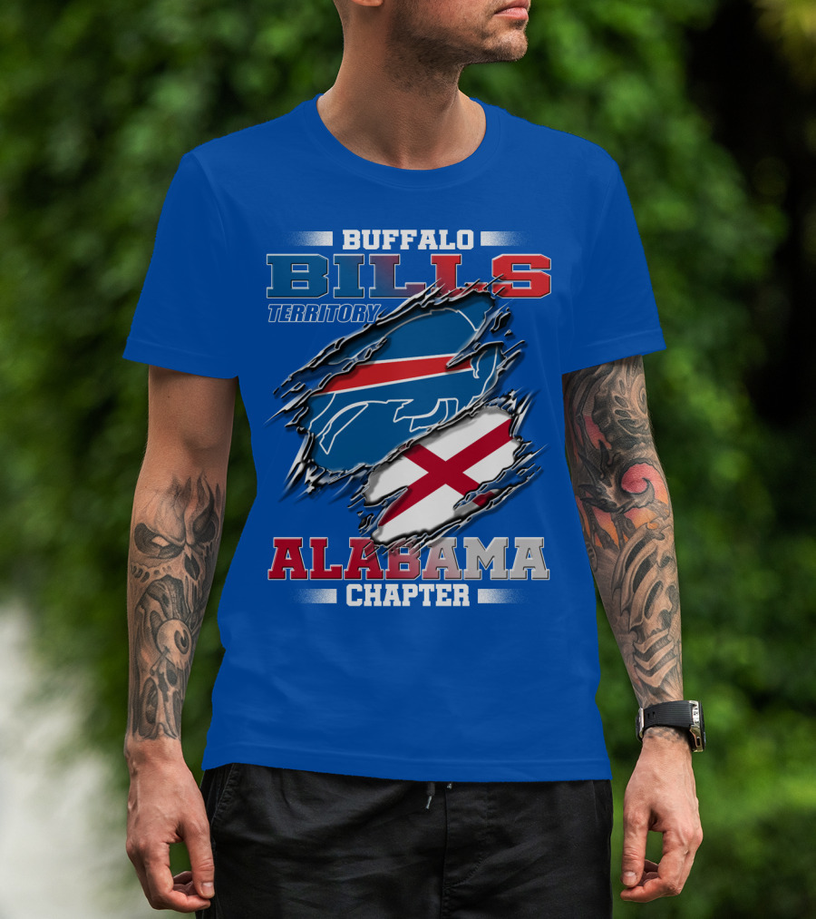 Buffalo Bills Territory Alabama Chapter T-Shirt