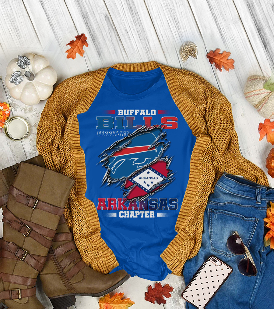 Buffalo Bills Territory Arkansas Chapter T-Shirt