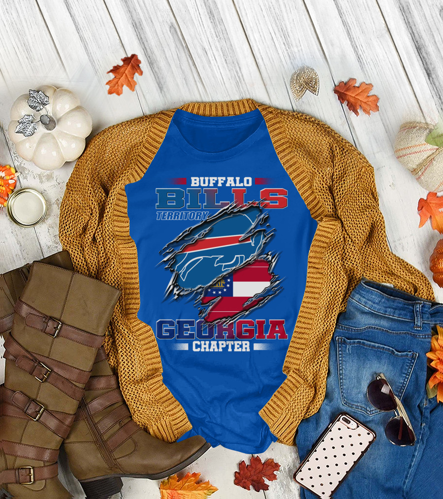 Buffalo Bills Territory Georgia Chapter T-Shirt