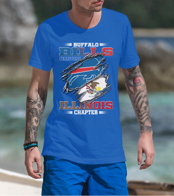Buffalo Bills Territory Illinois Chapter T-Shirt
