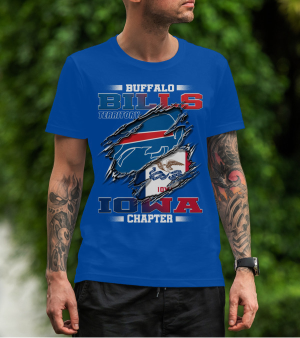Buffalo Bills Territory Iowa Chapter T-Shirt
