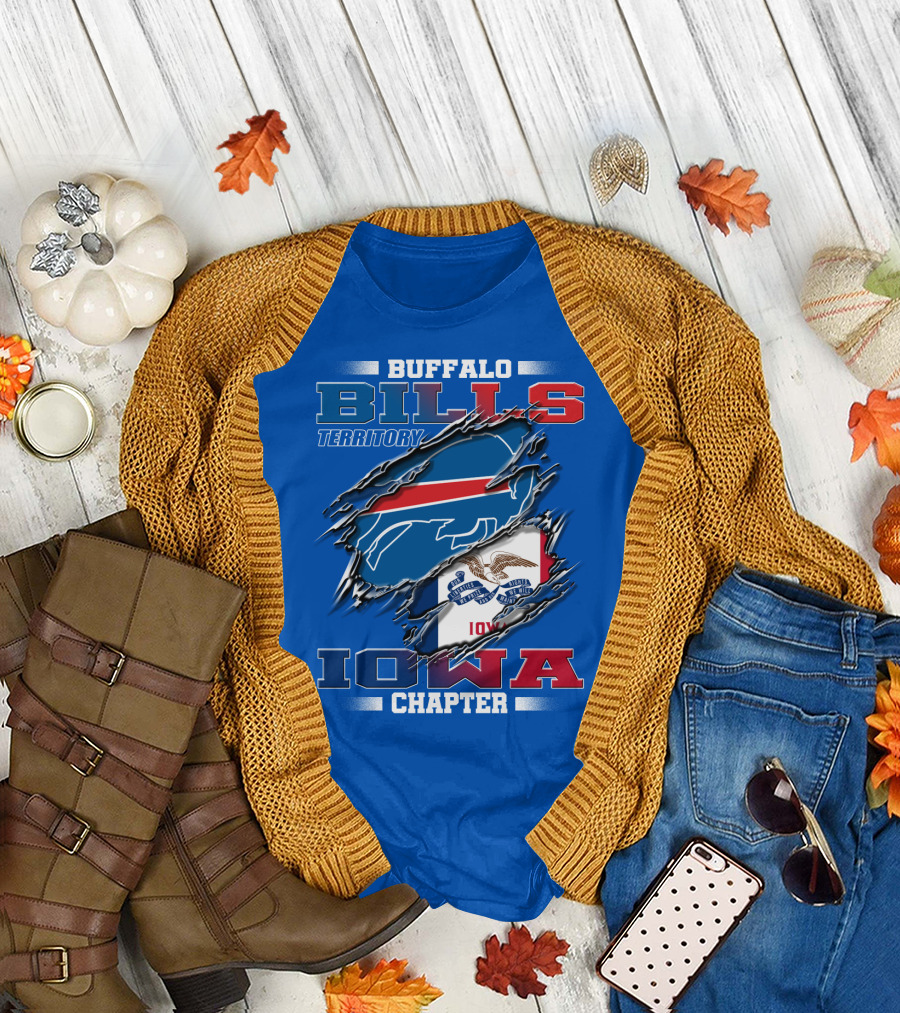 Buffalo Bills Territory Iowa Chapter T-Shirt
