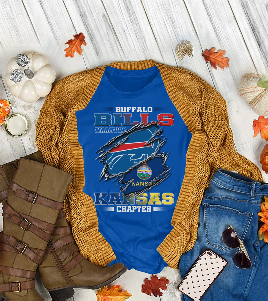 Buffalo Bills Territory Kansas Chapter T-Shirt