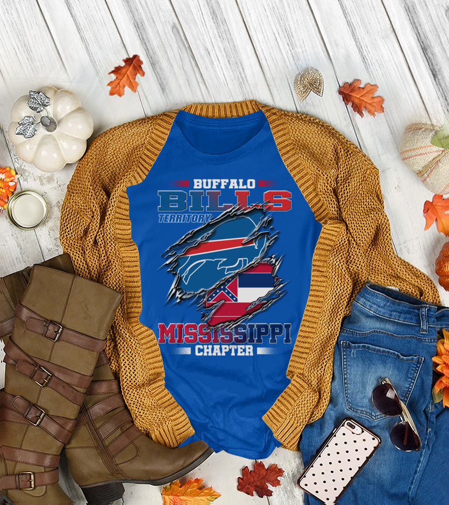 Buffalo Bills Territory Mississippi Chapter T-Shirt